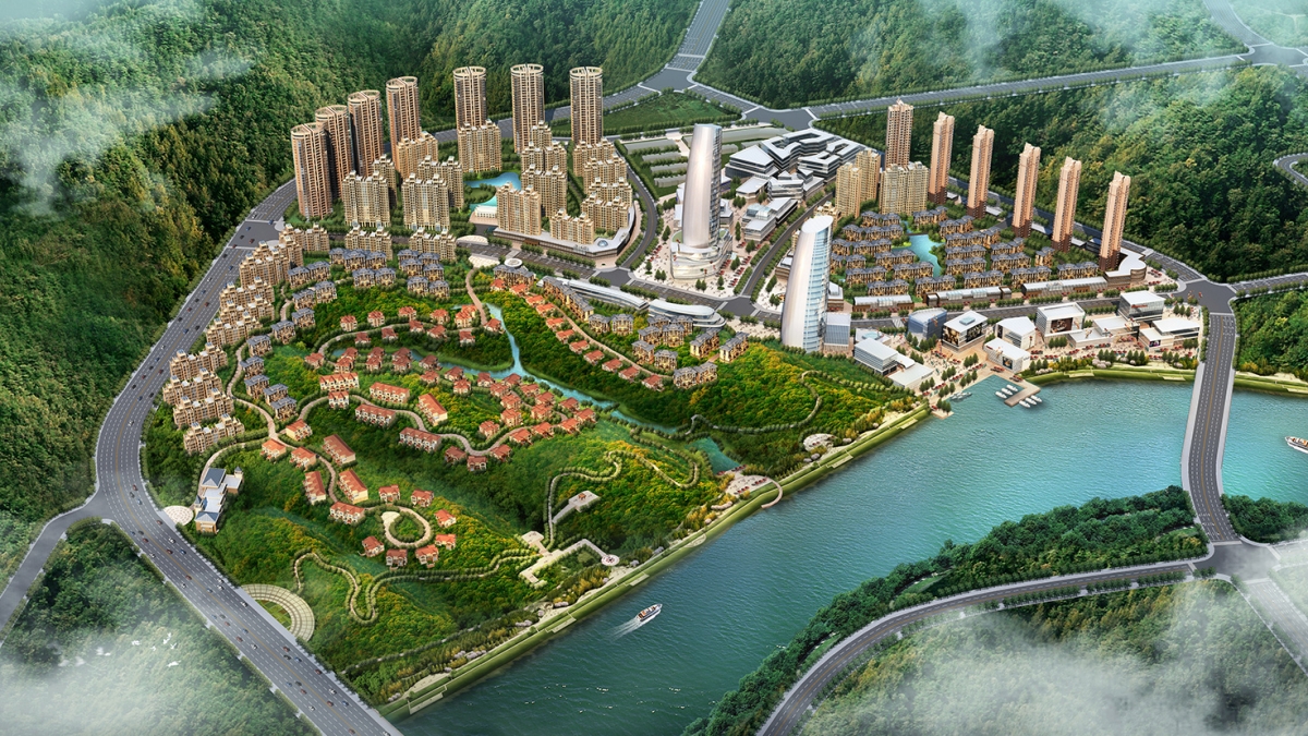 寧國市鳳形山片區(qū)城市設計